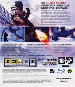 Lost Planet: Extreme Condition - Box - Back Image