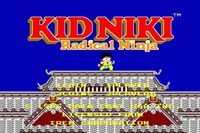 Kid Niki: Radical Ninja - Screenshot - Game Title