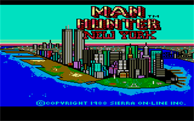 Manhunter: New York - Screenshot - Game Title