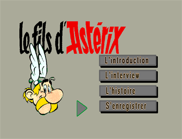 Learn French with Astérix: Le Fils d'Astérix: Disk Two - Screenshot - Game Select Image