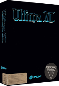 Ultima VII: The Black Gate - Box - 3D Image