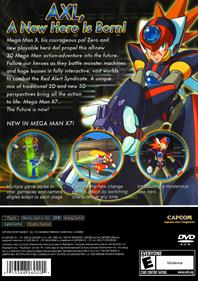 Mega Man X7 - Box - Back Image