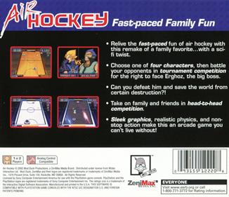 Air Hockey - Box - Back