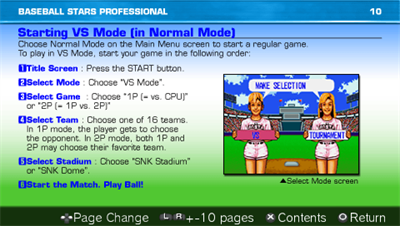 Baseball Stars Professional - Screenshot - Gameplay Image