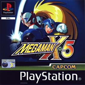 Mega Man X5 - Box - Front Image