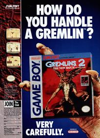 Gremlins 2: The New Batch - Advertisement Flyer - Front Image