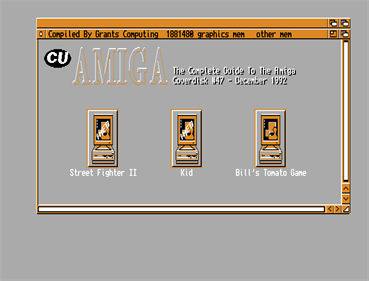 CU Amiga 1992-12 - Screenshot - Game Select Image