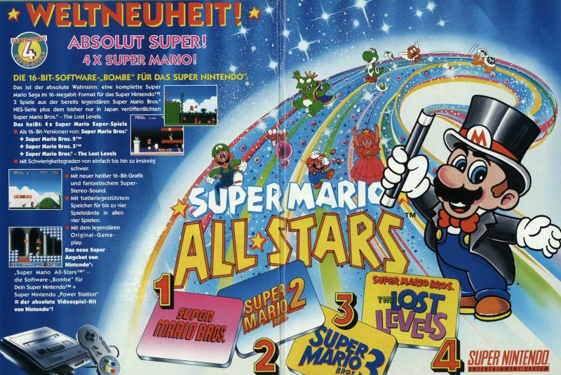 mario all stars nes