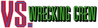 Vs. Wrecking Crew - Clear Logo Image
