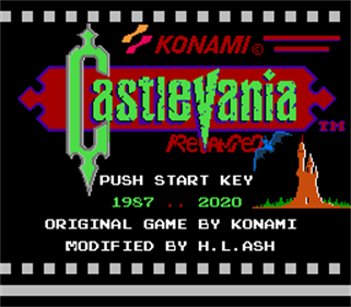 Castlevania ReVamped - Screenshot - Game Title Image