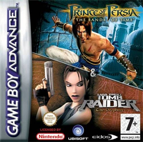 Prince of Persia: The Sands of Time & Lara Croft Tomb Raider: The Prophecy - Box - Front Image
