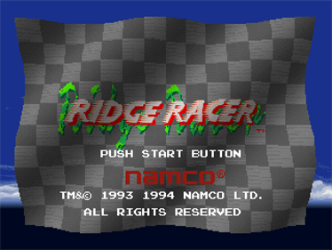Ridge Racer - Screenshot - Game Title Image