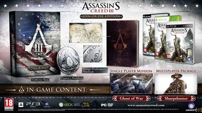 Assassin's Creed III: Join or Die Edition - Advertisement Flyer - Front