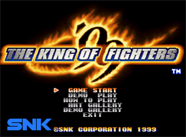 The King of Fighters '99: Millennium Battle - Screenshot - Game Title Image