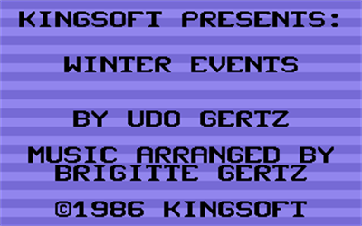 Winter Events - Screenshot - Game Title Image