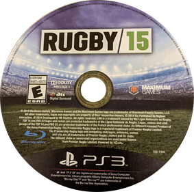 Rugby 15 - Disc Image
