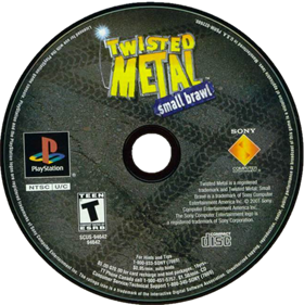Twisted Metal: Small Brawl - Disc Image