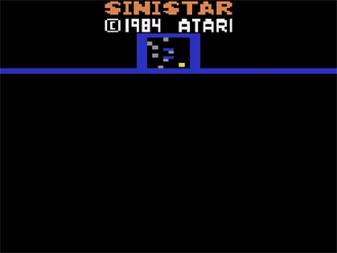 Sinistar - Screenshot - Game Title Image