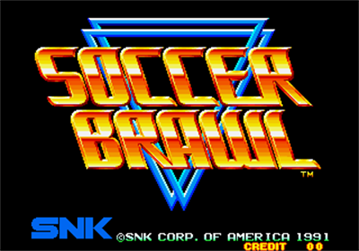 Soccer Brawl - Screenshot - Game Title Image