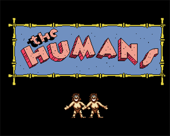 Humans 2: The Jurassic Levels - Screenshot - Game Title Image
