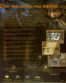 Disciples: Sacred Lands - Box - Back Image