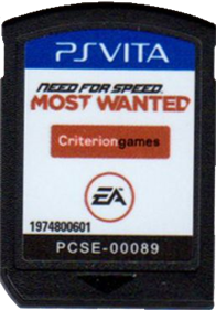 Need for Speed: Most Wanted - Cart - Back Image