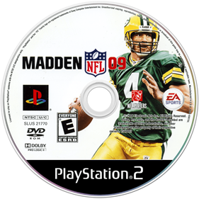 Madden NFL 09 - Disc Image