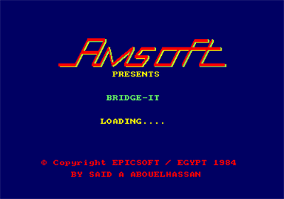 Bridge-It - Screenshot - Game Title Image