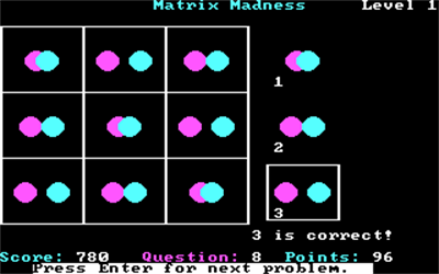 Matrix Madness - Screenshot - Gameplay Image