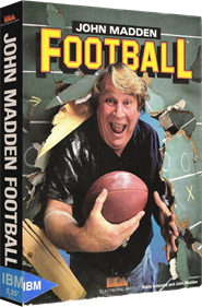 John Madden Football - Box - 3D Image