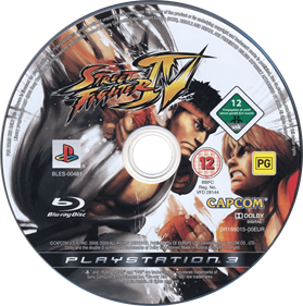 Street Fighter IV - Disc Image