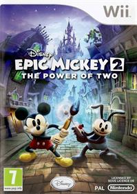 Disney Epic Mickey 2: The Power of Two - Box - Front Image