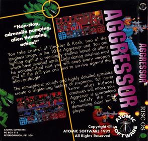 Aggressor - Box - Back Image