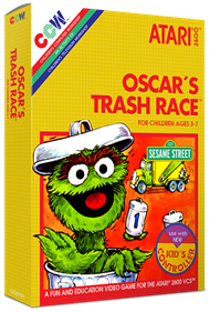 Oscar's Trash Race - Box - 3D Image