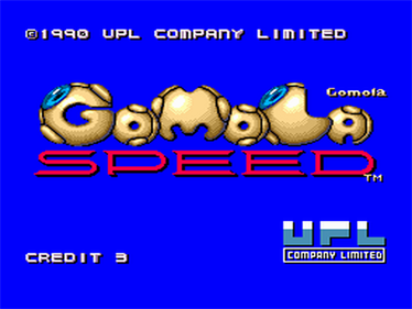 Gomola Speed - Screenshot - Game Title Image