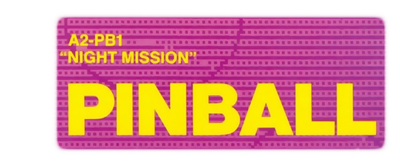 Night Mission Pinball - Clear Logo Image