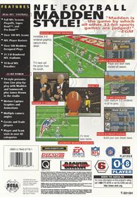 Madden NFL 97 - Box - Back Image