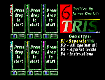 6tris - Screenshot - Game Title Image