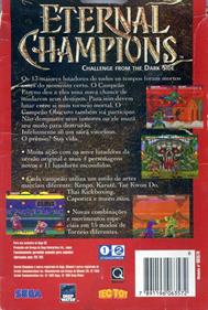 Eternal Champions: Challenge from the Dark Side - Box - Back Image