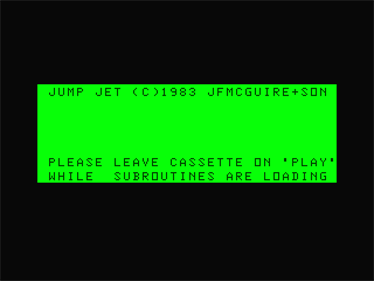 Jumpjet - Screenshot - Game Title Image