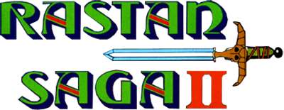 Rastan Saga II - Clear Logo Image