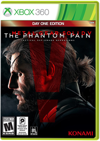 Metal Gear Solid V: The Phantom Pain - Box - Front - Reconstructed