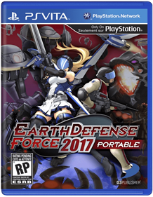 Earth Defense Force 2017 Portable - Box - Front - Reconstructed Image