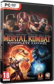 Mortal Kombat: Komplete Edition - Box - 3D Image