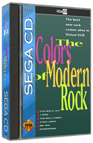 Virtual VCR: The Colors of Modern Rock - Box - 3D Image