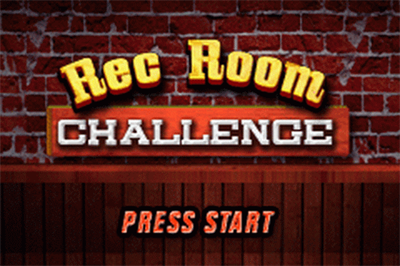 Rec Room Challenge: Darts / Roll-a-Ball / Shuffle Bowl - Screenshot - Game Title Image
