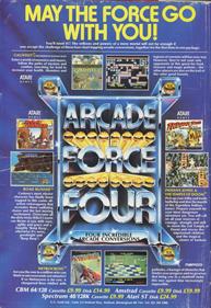 Arcade Force Four - Advertisement Flyer - Front Image