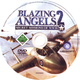 Blazing Angels 2: Secret Missions of WWII - Disc Image