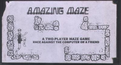 Amazing Maze - Cart - Front Image
