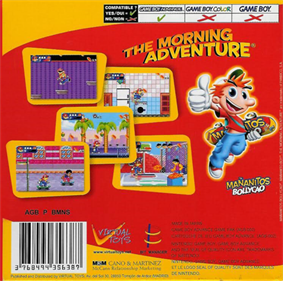 The Morning Adventure - Box - Back Image